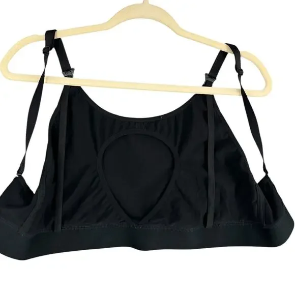 Momcozy Black Adjustable Straps Hands Free Nursing Pumping Bra Womens Large - Picture 3 of 5